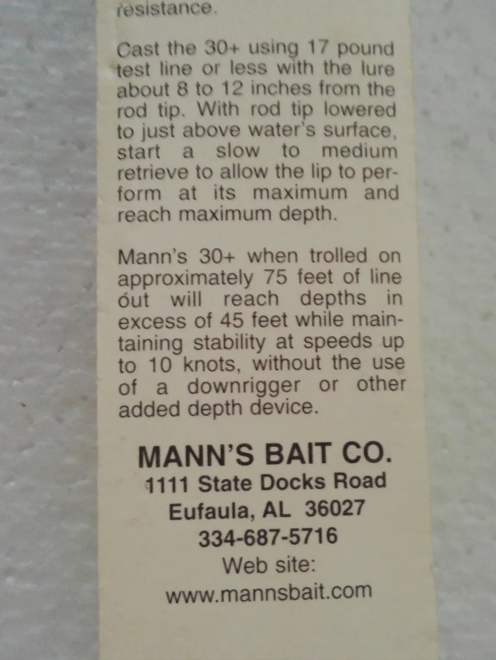 Manns bright yellow